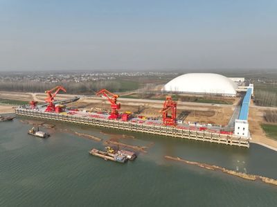 五河縣城南綜合碼頭即將交工驗收，安防設備全面護航運行安全